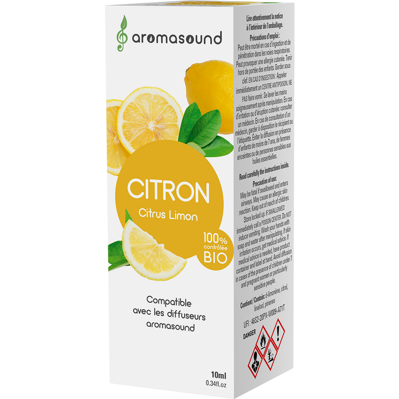Huile essentielle Citron Bio